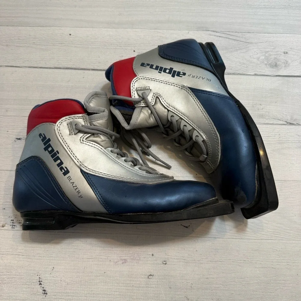 Alpina Blazer Jr cross country‎ Nordic ski Boots EU 35 kids size 3